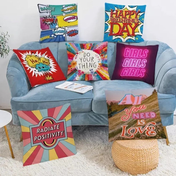 NEW! “All You Need Is Love” Pillowcase Cover ❤️ - Picture 5 of 6